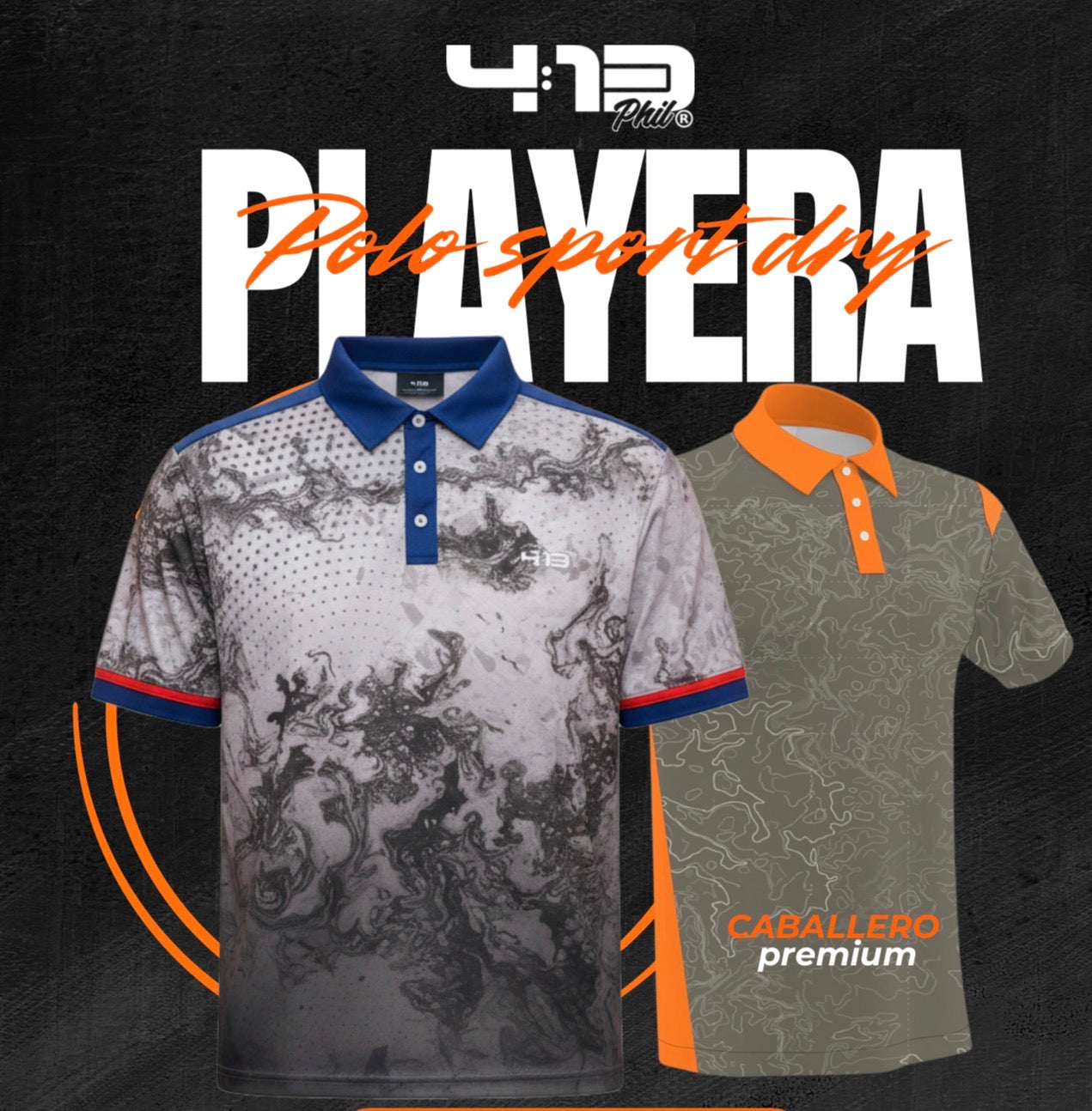 4:13 Phil VIP Edition-Men’s Premium Polo Shirt