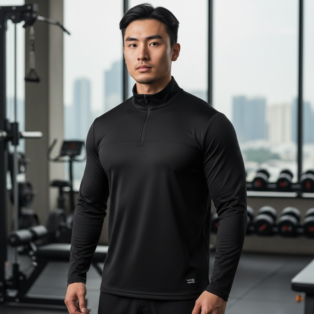 4:13 Phil Elite Performance Quarter Zip-Lightweight & Breathable