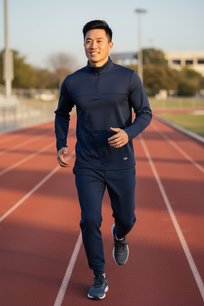 4:13 Phil Elite Performance Quarter Zip-Lightweight & Breathable