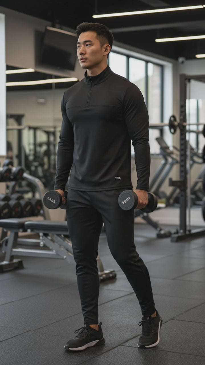 4:13 Phil Elite Performance Quarter Zip-Lightweight & Breathable